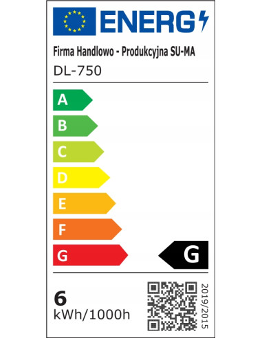 Lampa Ogrodowa Delta 75 cm ze Stali Nierdzewnej, LED 6W, Okrągła, Szara, IP44 – Nowoczesne Oświetlenie Zewnętrzne