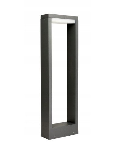 Lampa zewnętrzna LED FORM YB19503, 50 cm, szara z regulacją barwy światła, IP54, idealna do schodów i ścieżek.