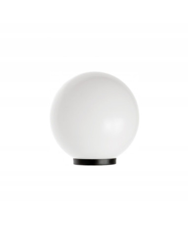 Lampa zewnętrzna ALEKULE E27 - elegancka lampa do oświetlenia tarasów i ścieżek, biały klosz, trwała konstrukcja.