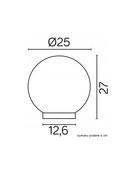 Lampa zewnętrzna ALEKULE E27 - elegancka lampa do oświetlenia tarasów i ścieżek, biały klosz, trwała konstrukcja.