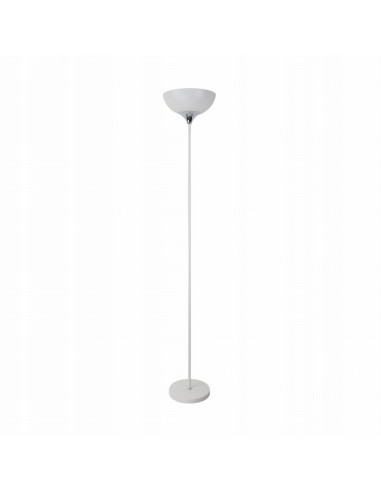 Nowoczesna lampa podłogowa SARDA w białym macie E27 – elegancki akcent do każdego wnętrza