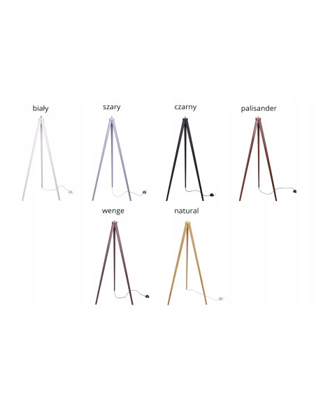 Elegancka Lampa Podłogowa na Trójnogu z Juty JUTA – Stylowy Akcent do Wnętrz w Biurze, Salonie i Sypialni