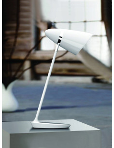 Lampa biurkowa Elmo Tavolo Nero z regulacją, matowy czarny metal, elegancki design do biura i pokoju młodzieżowego 2