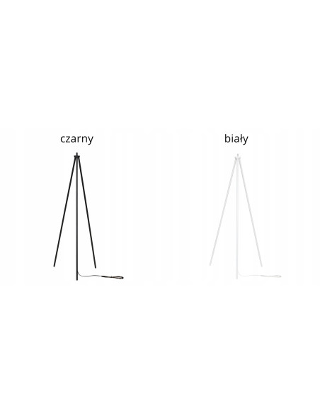 Lampa stojąca JUTA z rattanowym kloszem - stylowy akcent do każdego wnętrza, idealna do sypialni i salonu.