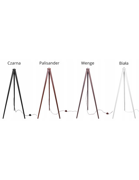 Lampa podłogowa Monstery Dark z kwiatowym motywem, elegancka do salonu i biura, różne kolory klosza i konstrukcji