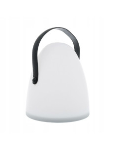 Elegancka lampka stołowa LUKA LED - nowoczesny, bezprzewodowy dodatek do biura i wnętrz w kolorze białym i czarnym