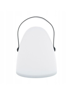 Elegancka lampka stołowa LUKA LED - nowoczesny, bezprzewodowy dodatek do biura i wnętrz w kolorze białym i czarnym 2