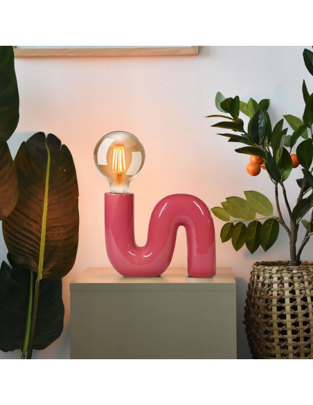 Lampa dekoracyjna „Serpent” S w kolorze czerwonym do pokoju dziecięcego AVIANO LIGHTING, E27, 40W