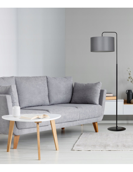 Lampa podłogowa TRAPO z regulowanym kloszem - elegancki akcent w kolorach do każdego wnętrza