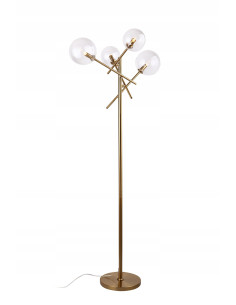 Lampa podłogowa Lollipop w mosiądzu – nowoczesny styl i elegancja dla Twojego wnętrza