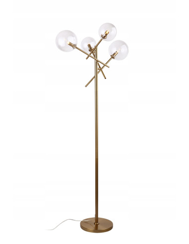 Lampa podłogowa Lollipop w mosiądzu – nowoczesny styl i elegancja dla Twojego wnętrza