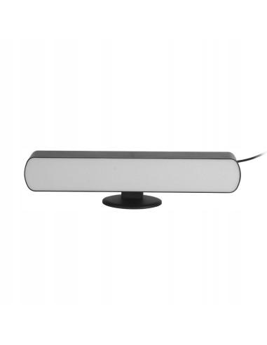 Nowoczesna lampa stołowa LED TORP RGB 87308 Zuma Line - dziecięca, czarno-biała, regulacja jasności, funkcja RGB