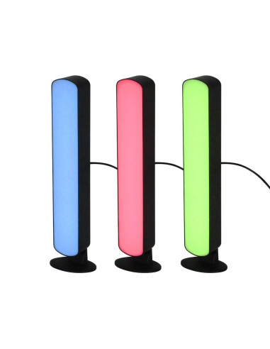 Nowoczesna lampa stołowa LED TORP RGB 87308 Zuma Line - dziecięca, czarno-biała, regulacja jasności, funkcja RGB