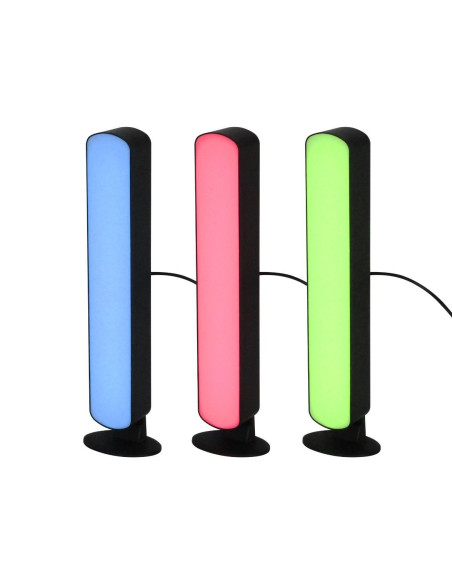 Nowoczesna lampa stołowa LED TORP RGB 87308 Zuma Line - dziecięca, czarno-biała, regulacja jasności, funkcja RGB