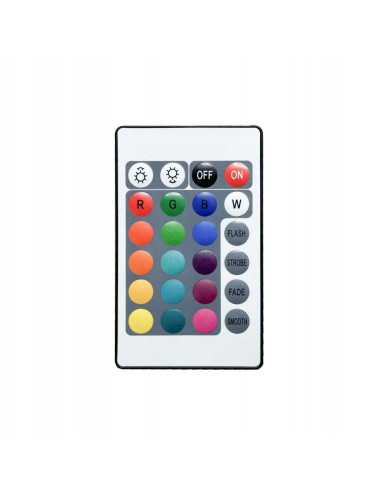 Nowoczesna lampa stołowa LED TORP RGB 87308 Zuma Line - dziecięca, czarno-biała, regulacja jasności, funkcja RGB