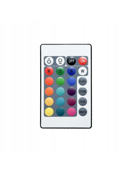 Nowoczesna lampa stołowa LED TORP RGB 87308 Zuma Line - dziecięca, czarno-biała, regulacja jasności, funkcja RGB