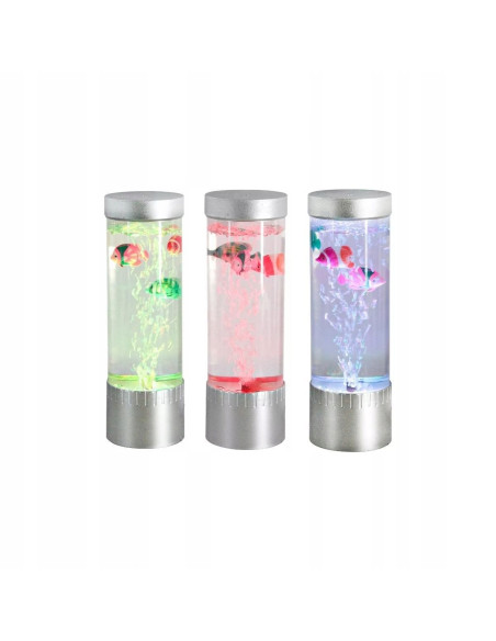 Lampa Stołowa Zuma Line AQUA z LED RGB - Nowoczesna Oświetlenie do Sypialni i Pokoju Dziecięcego