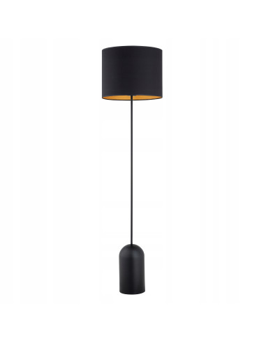 Elegancka Lampa Podłogowa ASPEN w Czarno-Złotym Stylu do Nowoczesnych Wnętrz