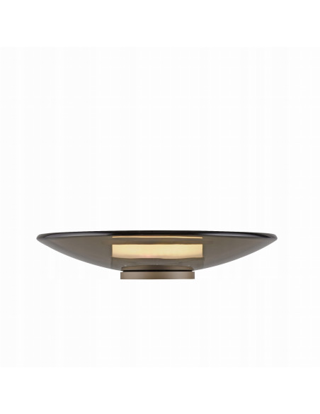 Lampa stołowa PURE MOON - nowoczesne LED w bursztynowym kolorze, stworzona dla eleganckich wnętrz