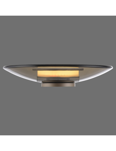 Lampa stołowa PURE MOON - nowoczesne LED w bursztynowym kolorze, stworzona dla eleganckich wnętrz