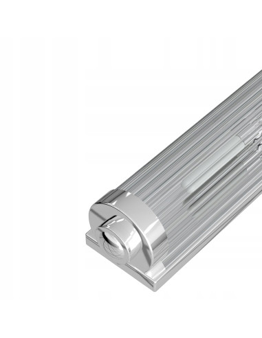 Kinkiet ścienny Fumi Parette Cromo IP44 - elegancka lampa modernistyczna w stylu amerykańskim do wnętrz