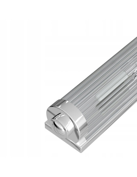 Kinkiet ścienny Fumi Parette Cromo IP44 - elegancka lampa modernistyczna w stylu amerykańskim do wnętrz