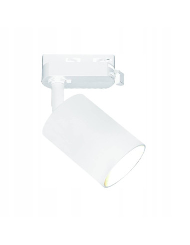 Lampa sufitowa Kika Track Bianco - nowoczesny reflektor GU10 w minimalistycznym, białym aluminium