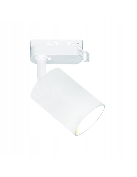 Lampa sufitowa Kika Track Bianco - nowoczesny reflektor GU10 w minimalistycznym, białym aluminium
