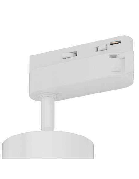 Lampa sufitowa Kika Track Bianco - nowoczesny reflektor GU10 w minimalistycznym, białym aluminium