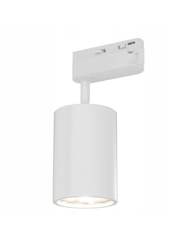 Lampa sufitowa Kika Track Bianco - nowoczesny reflektor GU10 w minimalistycznym, białym aluminium