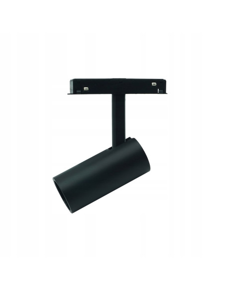 Nowoczesny czarny reflektor szynowy LED 10W 4000K - eleganckie oświetlenie do kuchni i przestrzeni roboczej