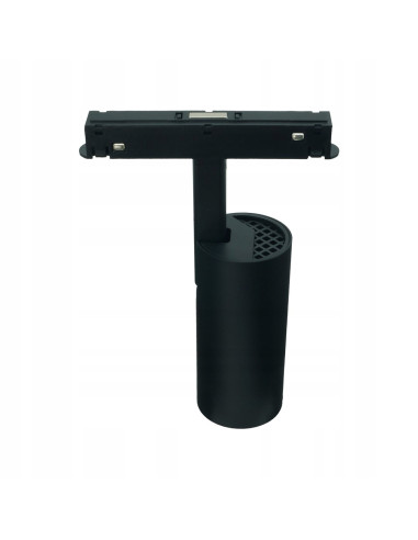 Nowoczesny czarny reflektor szynowy LED 10W 4000K - eleganckie oświetlenie do kuchni i przestrzeni roboczej