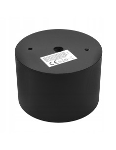 Nowoczesna lampa sufitowa LED IP44 10W, okrągła, czarna, 3000K – idealna do łazienki i wnętrz, model PZE-922 2