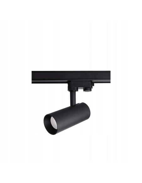 Nowoczesny reflektor LED ICE z regulacją kąta, czarny, idealny do biura i eleganckich wnętrz domowych