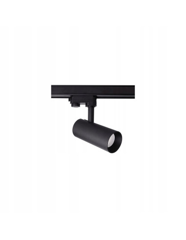 Nowoczesny reflektor LED ICE z regulacją kąta, czarny, idealny do biura i eleganckich wnętrz domowych