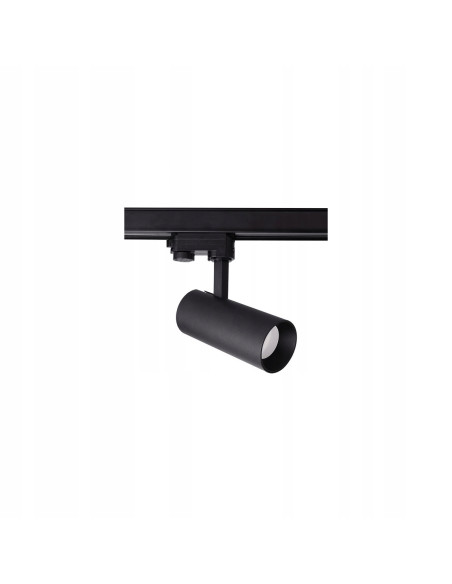 Nowoczesny reflektor LED ICE z regulacją kąta, czarny, idealny do biura i eleganckich wnętrz domowych