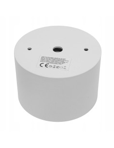 Natynkowa Lampa LED IP44 10W PZE-922 - Biała, Ciepłe Światło 3000K, Idealna do Łazienki i Przestrzeni Zewnętrznych 2