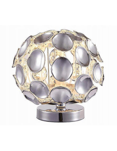 Lampa podłogowa Ontario - nowoczesny akcent dekoracyjny do sypialni i salonu w eleganckim srebrnym wykończeniu.