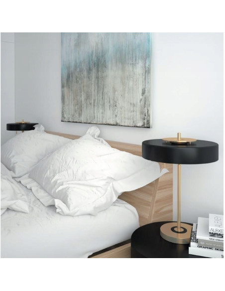 Lampa stołowa Artdeco biała, matowa, 3 źródła światła, elegancki dodatek do biura i sypialni