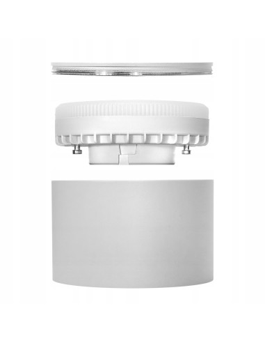 Stylowa Tuba Sufitowa GX53 CY-37 w Czarnym Kolorze - Nowoczesne Oświetlenie Do Wnętrz i Przestrzeni Zewnętrznych