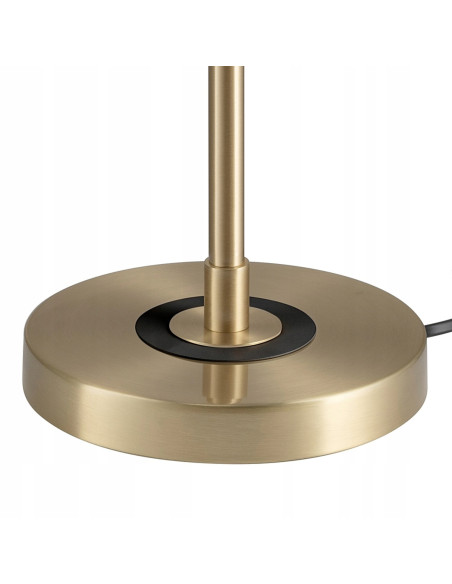 Lampa biurkowa Artdeco czarna z łańcuszkowym włącznikiem – nowoczesne i eleganckie oświetlenie do biura i sypialni