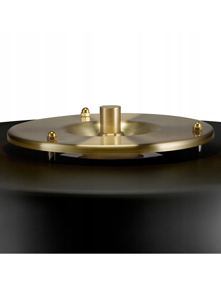 Lampa biurkowa Artdeco czarna z łańcuszkowym włącznikiem – nowoczesne i eleganckie oświetlenie do biura i sypialni