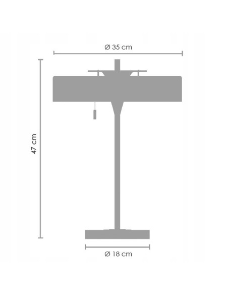 Lampa biurkowa Artdeco czarna z łańcuszkowym włącznikiem – nowoczesne i eleganckie oświetlenie do biura i sypialni