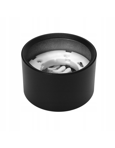 Stylowa Tuba Sufitowa GX53 CY-37 w Czarnym Kolorze - Nowoczesne Oświetlenie Do Wnętrz i Przestrzeni Zewnętrznych