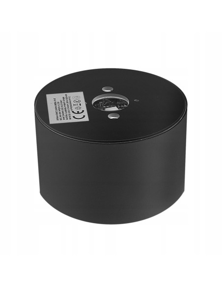 Stylowa Tuba Sufitowa GX53 CY-37 w Czarnym Kolorze - Nowoczesne Oświetlenie Do Wnętrz i Przestrzeni Zewnętrznych