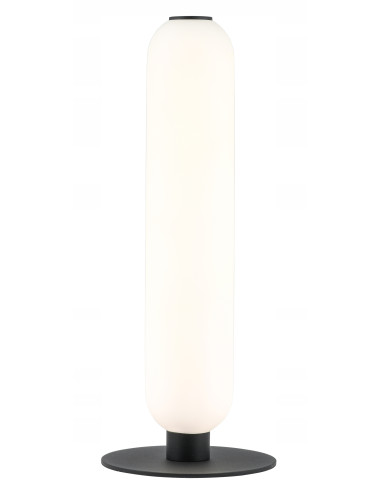 Lampa stołowa CATKIN Reality w kolorze czarnym, minimalistyczna z LED 8W, idealna do sypialni i salonu