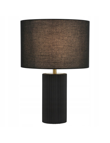 Lampa stołowa Tokio w czerni i złocie - elegancki akcent do każdego wnętrza, idealna do salonu i sypialni.