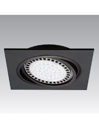 Reflektor sufitowy BOXY GU10 czarny – nowoczesne oświetlenie do wnętrz od Zuma Line