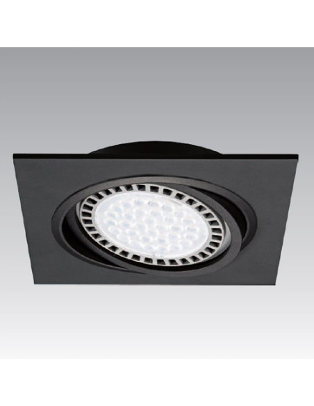 Reflektor sufitowy BOXY GU10 czarny – nowoczesne oświetlenie do wnętrz od Zuma Line