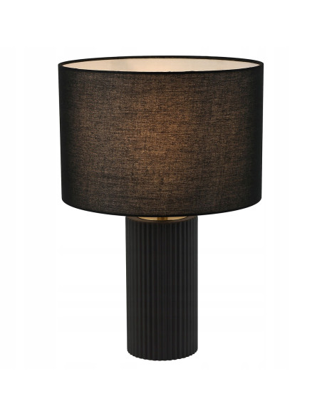 Lampa stołowa Tokio w czerni i złocie - elegancki akcent do każdego wnętrza, idealna do salonu i sypialni.